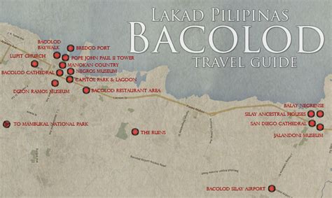 Bacolod Map .